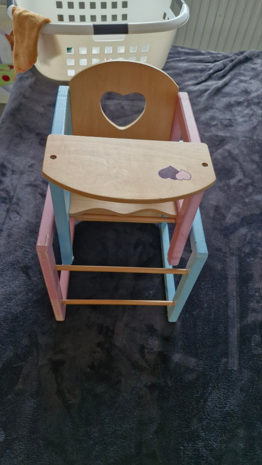 Poppenkinderstoel., Kinderen en Baby's, Ophalen of Verzenden, Gebruikt, Babypop