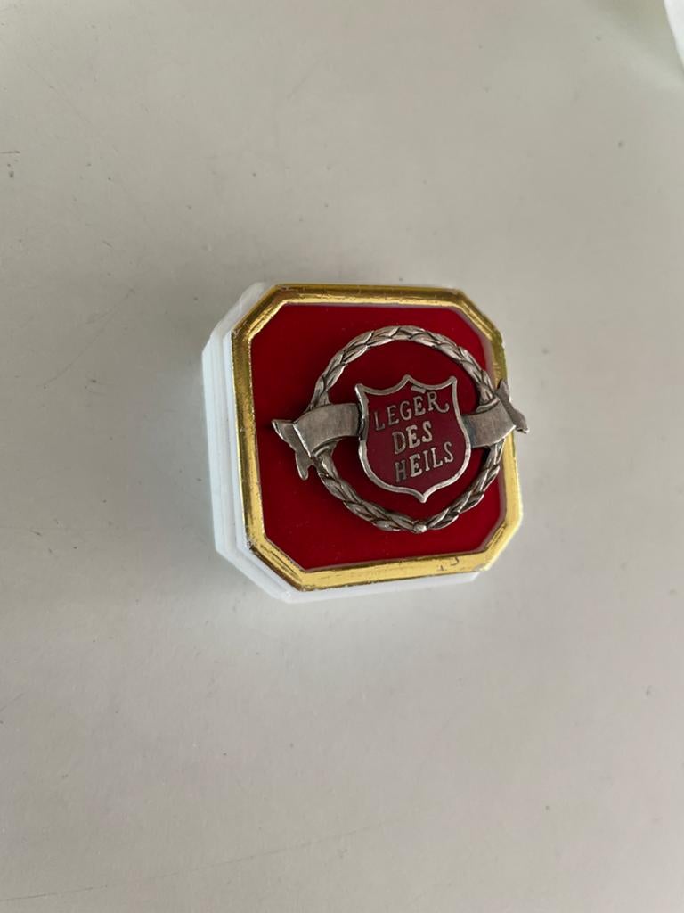 Vintage Leger des Heils speld/broche, Ophalen of Verzenden, Gebruikt