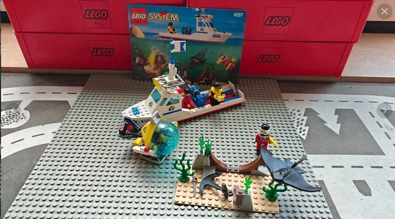 Lego System Treasure Hunters 6557, Gebruikt, Overige thema's, Lego, Ophalen of Verzenden