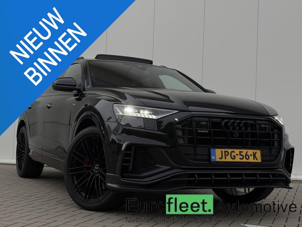Audi Q8 55 TFSI e quattro Competition PLUS | ABT | Akrapovi, Auto's, Audi, Bedrijf, Te koop, Q8, 360° camera, 4x4, ABS, Achteruitrijcamera