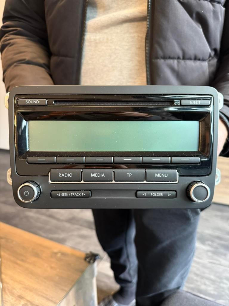 Orginele VW Radio RCD 310 Blaupunkt 5M0 035 186 AA, Auto diversen, Autoradio's, Ophalen, Gebruikt