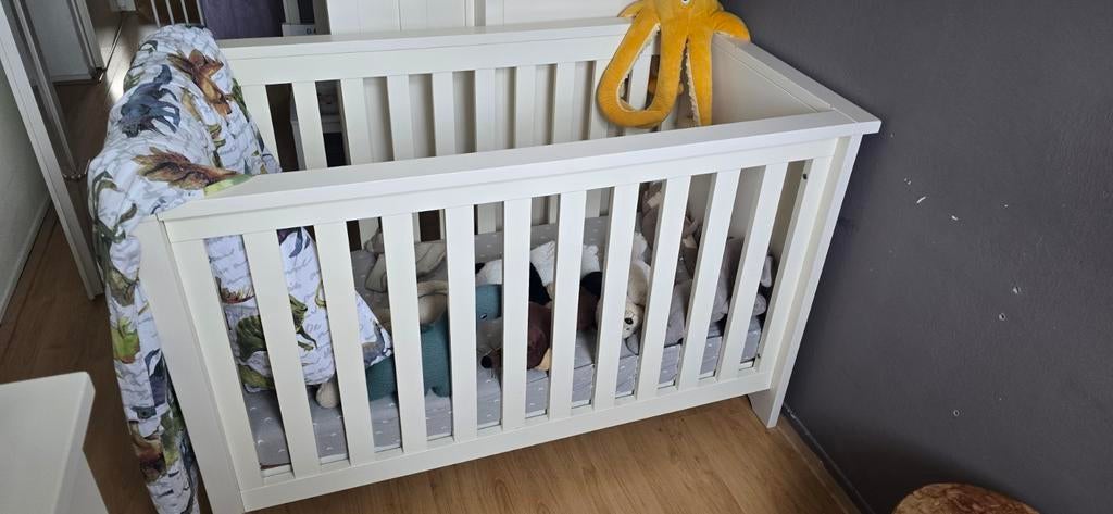 3 delige babykamer set incl. Matras en beddengoed, Ophalen of Verzenden, Gebruikt, Jongetje of Meisje
