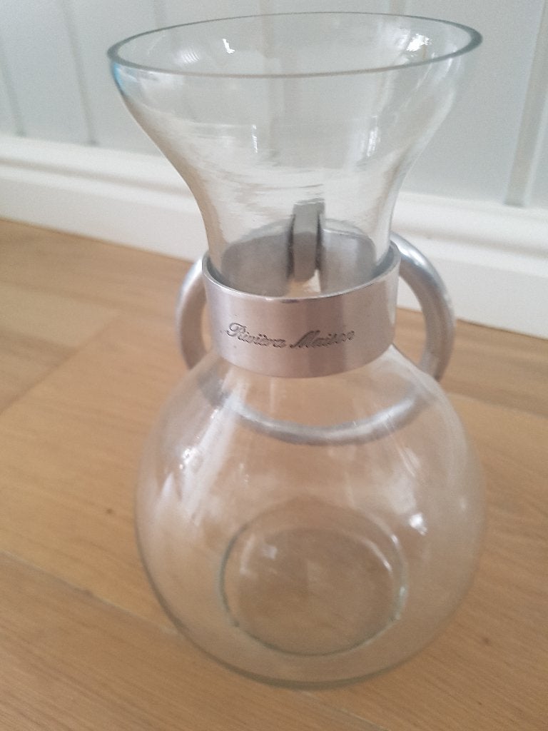 Vaas riviera maison, Ophalen, 21 cm, Transparant, Glas