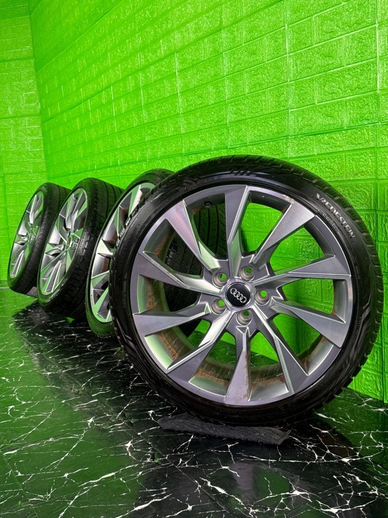 Originele Audi A4 S4 velgen 19" 5x112 Turbine all-season 8mm, Banden en Velgen, Niet ingevuld, Ophalen of Verzenden, All Season