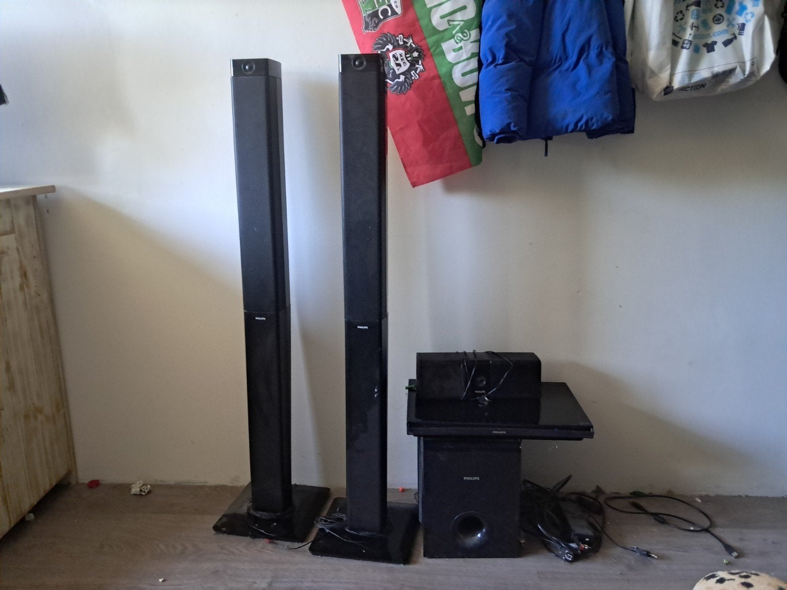 Philips Blu-ray Home Cinema Set - HTB5580G, Ophalen, Philips, Gebruikt, Blu-ray-speler