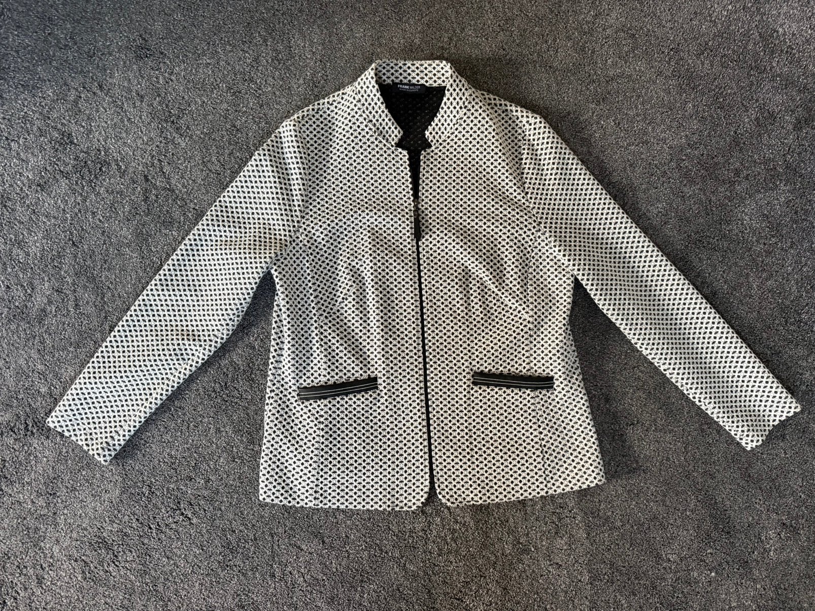 Frank Walder dames jasje/blazer, Meerkleurig, Maat 42/44 (L), Ophalen of Verzenden, Zo goed als nieuw
