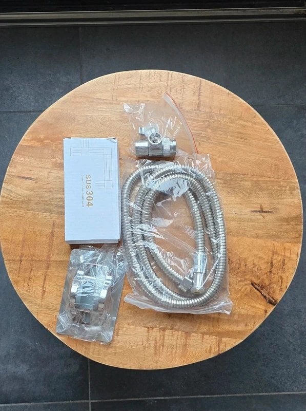 RVS Bidet Handdouche Set – Complete WC Douche Set – Nieuw, Onbekend, Nieuw, Ophalen of Verzenden, Douche