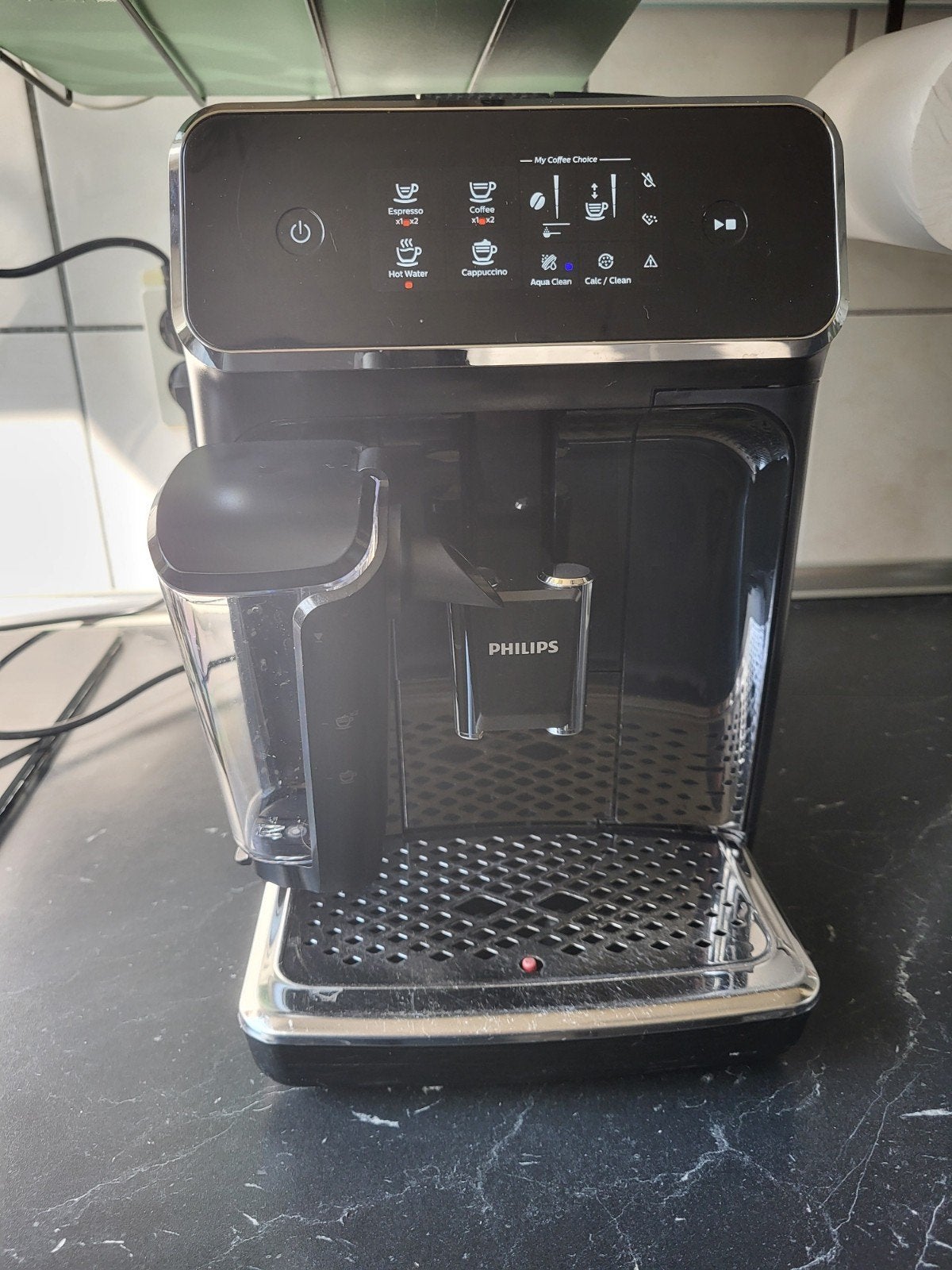 Philips Lattego koffiemachine, Witgoed en Apparatuur, Koffiezetapparaten, Ophalen, Gebruikt, Koffiemachine