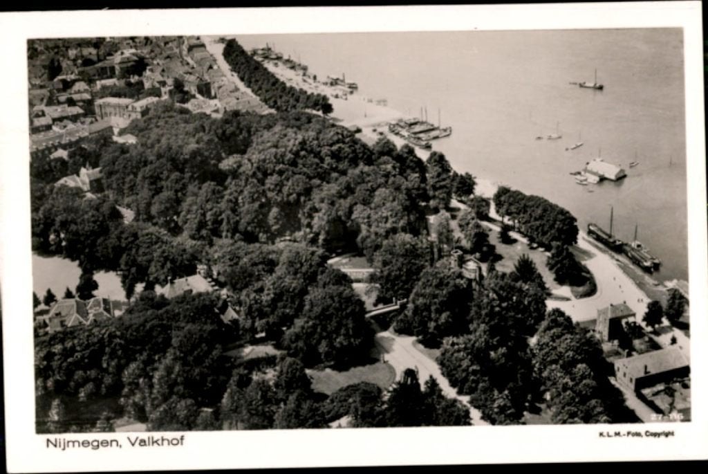 nijmegen, kvr8-2188 valkhof, Ophalen of Verzenden, 1920 tot 1940, Ongelopen, Gelderland
