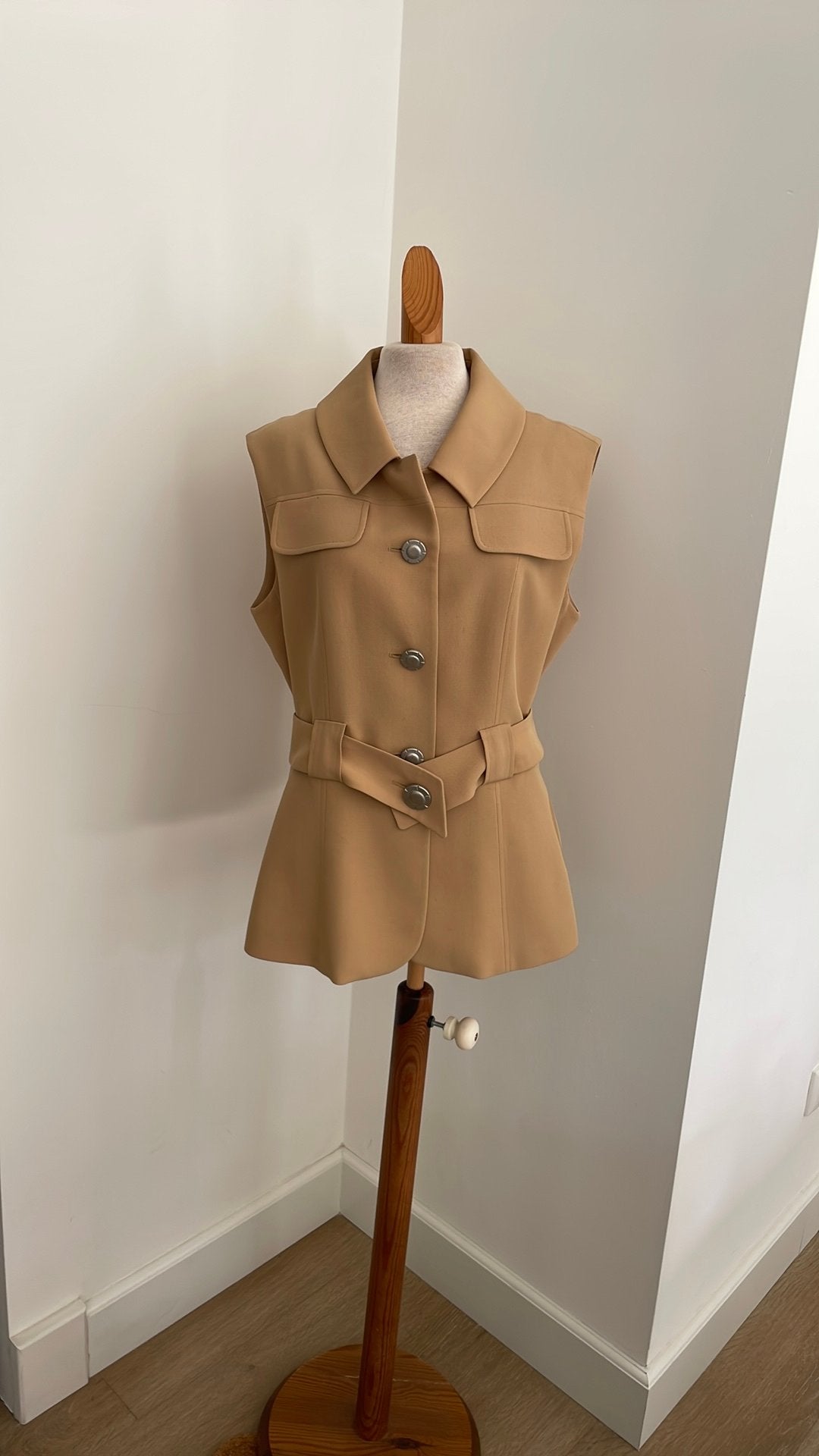 Gilet / mouwloze blazer van ANNEX zurich, mt 40, wol/zijde, Verzenden, Gedragen, Maat 38/40 (M)