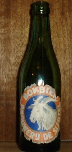 Brouwerij De Sleutel Dordrecht Bokbier, Verzamelen, Biermerken, Ophalen of Verzenden, Gebruikt, Flesje(s), Overige merken