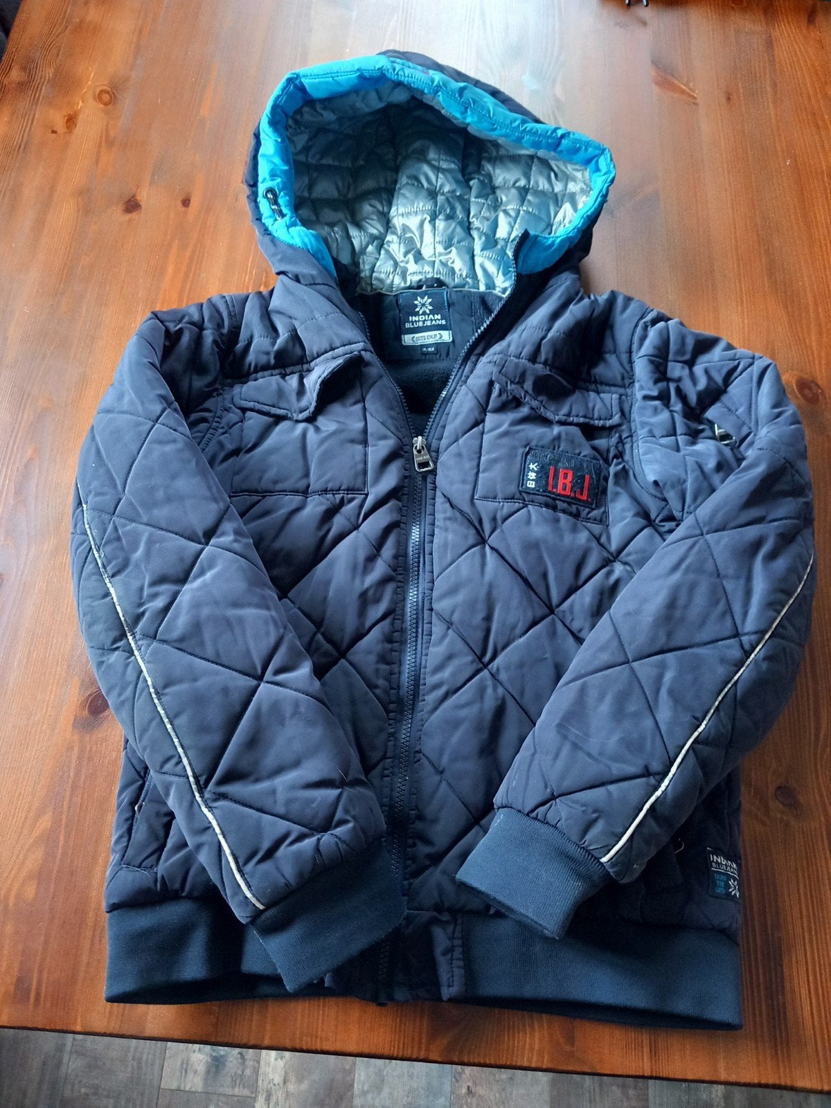 Indian Blue Jeans winterjas maat 164, Ophalen of Verzenden, Zo goed als nieuw, Jas, Jongen