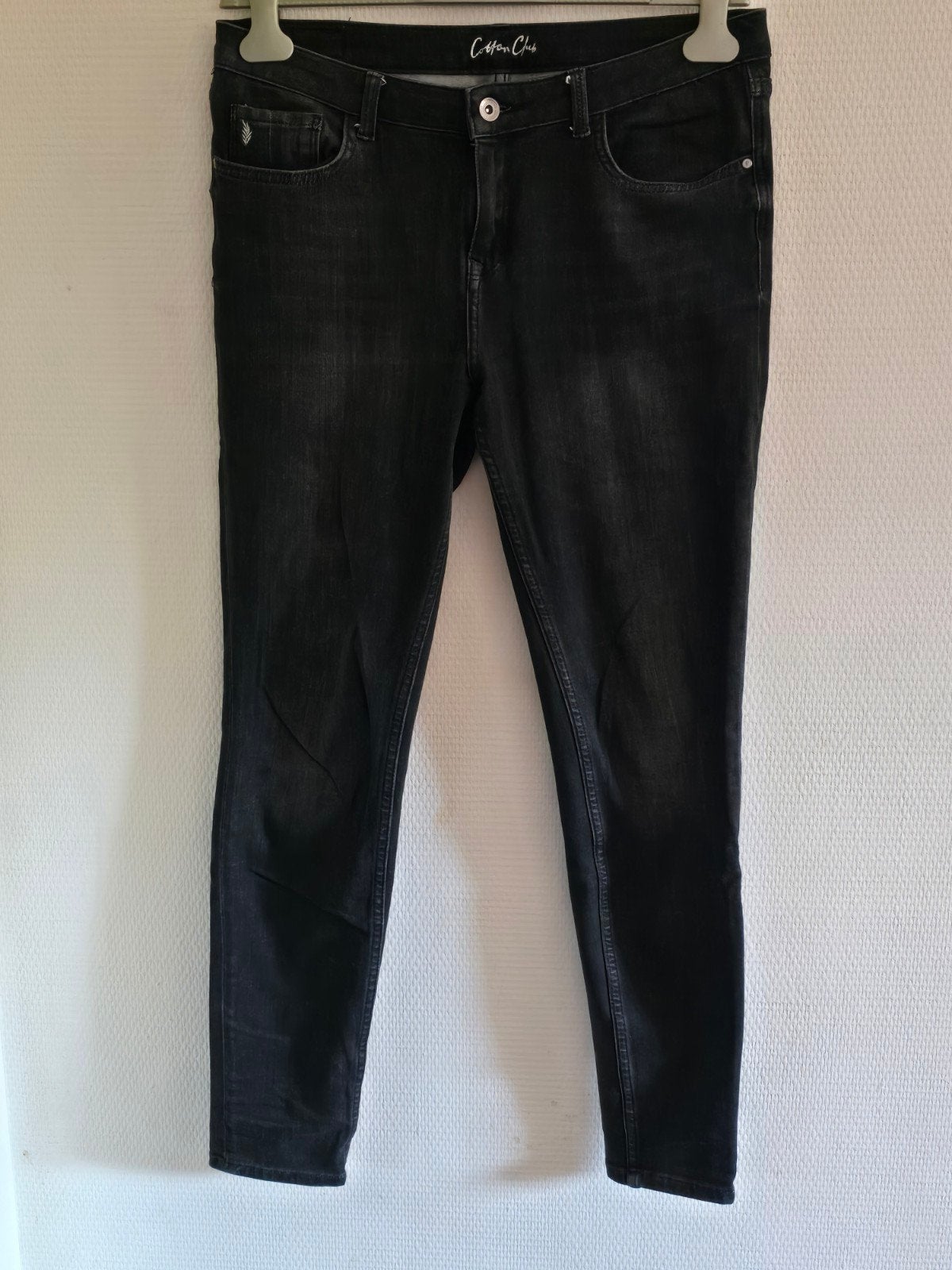 Cotton Club dames zwarte jeans - Maat W31, Zwart, Overige jeansmaten, Ophalen of Verzenden, Zo goed als nieuw