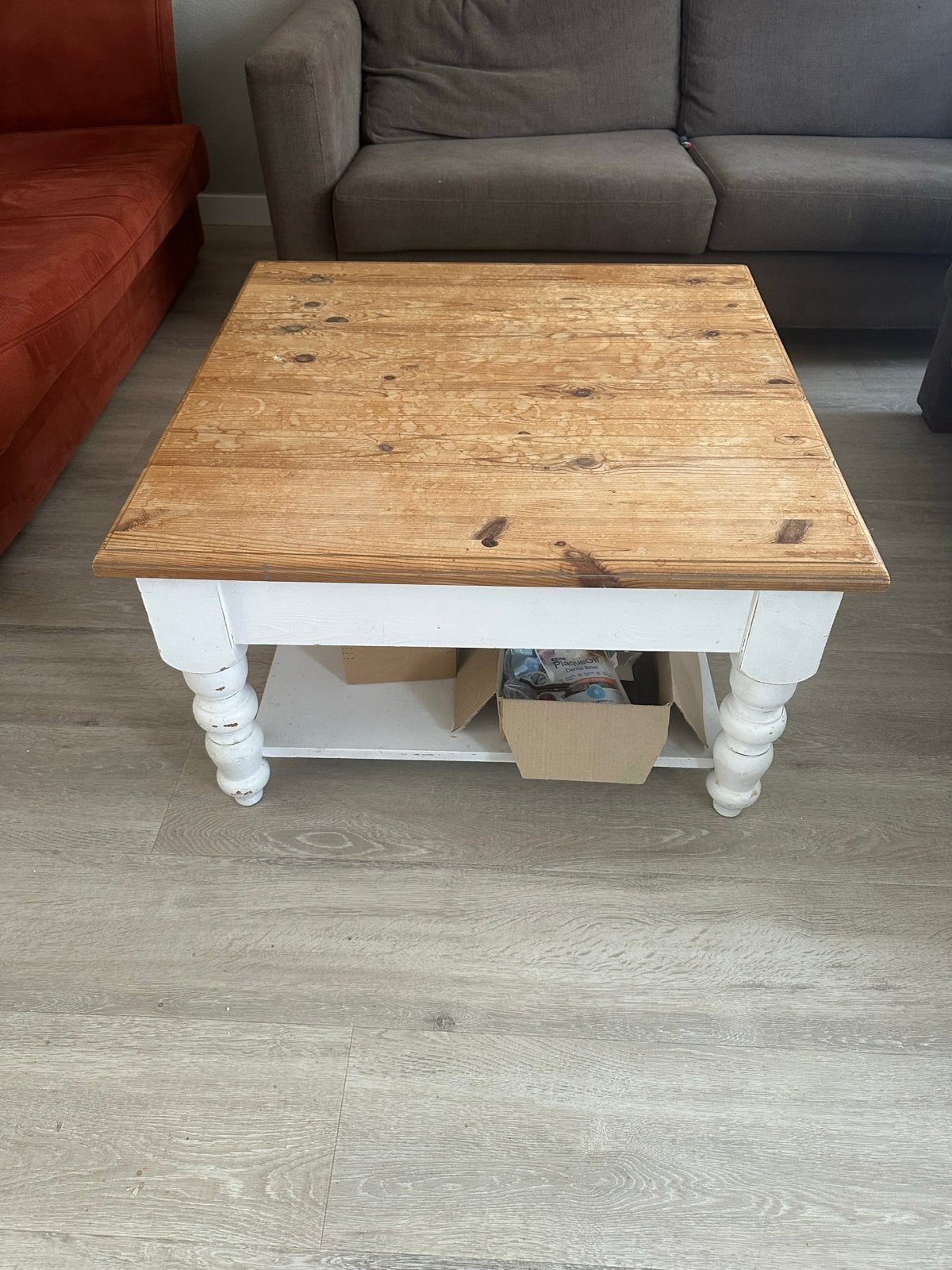 salontafel, Ophalen, 50 – 75, Gebruikt, 100 tot 150 cm