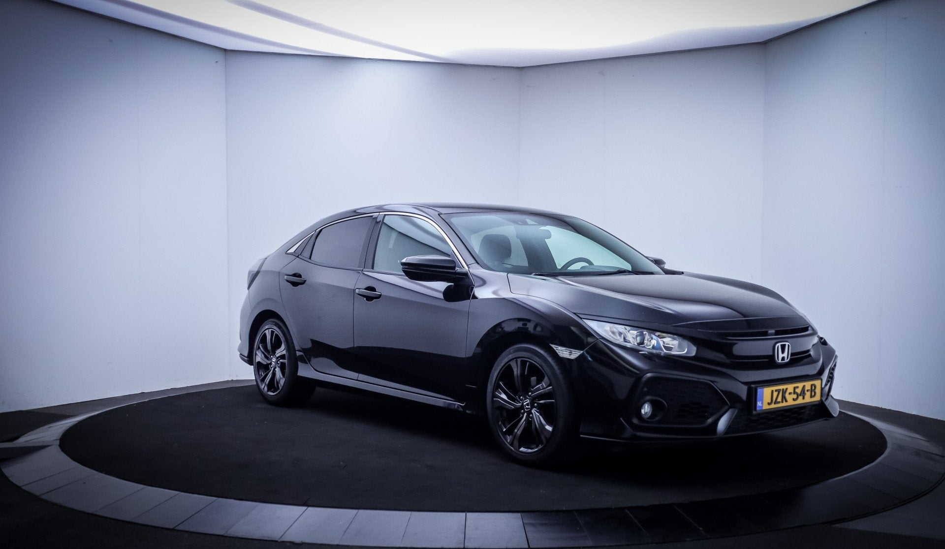 Honda Civic 1.0i-VTEC ELEGANCE NIEUWE TURBO | STOEL VW | CAM, Auto's, Honda, Dealer onderhouden, Stof, Gebruikt, Zwart