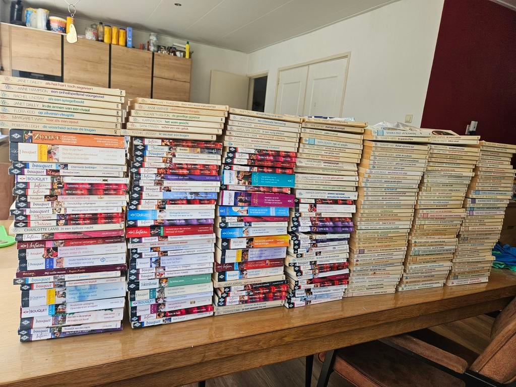 Ca. 250 Bouquet reeks boeken, Boeken, Partijen en Verzamelingen, Ophalen, Gelezen