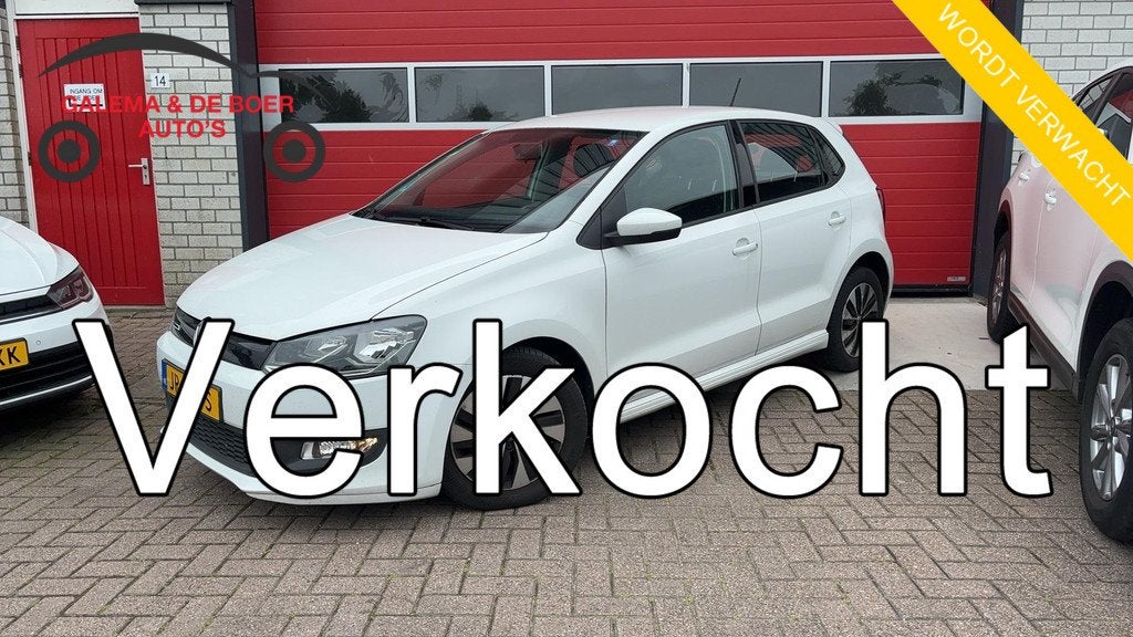 Volkswagen Polo 1.0 BlueMotion Edition TREKHAAK / CARPLAY /, Voorwielaandrijving, Stof, 95 pk, Wit