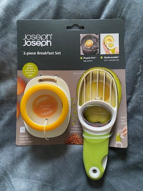 Joseph Joseph set met avocadosnijder en gepocheerd ei-maker, Huis en Inrichting, Overige typen, Ophalen of Verzenden, Nieuw, Overige merken