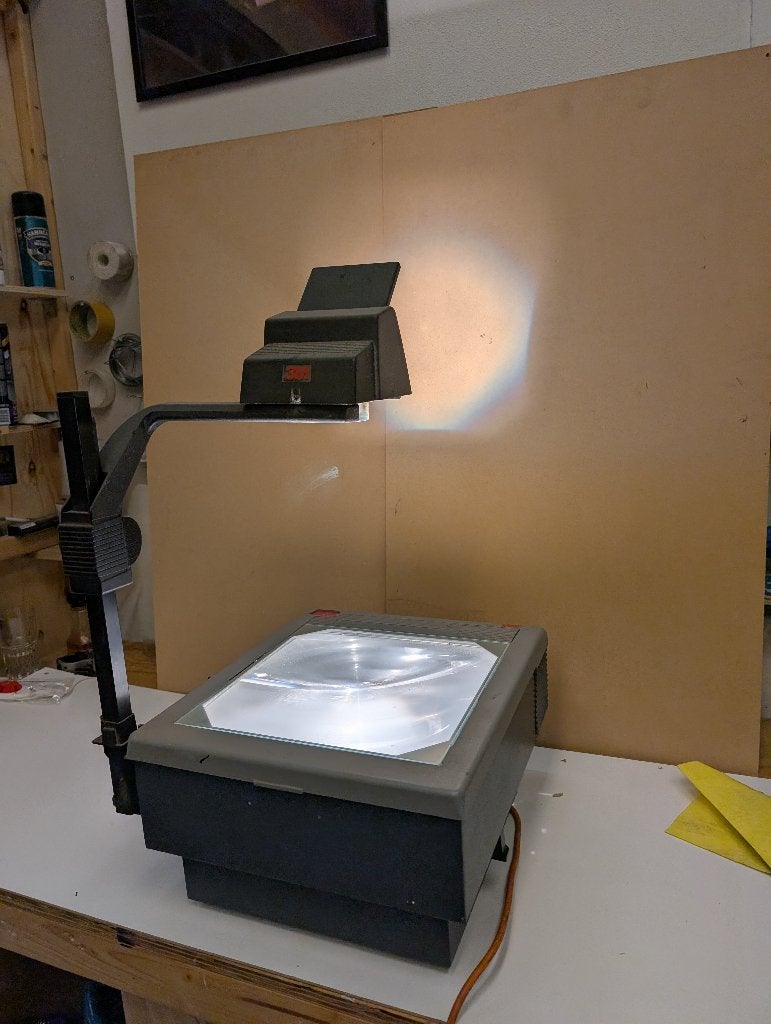 3m 9200 overhead projector, Audio, Tv en Foto, Beamers, Ophalen, Gebruikt, Overige technologieën, 3M