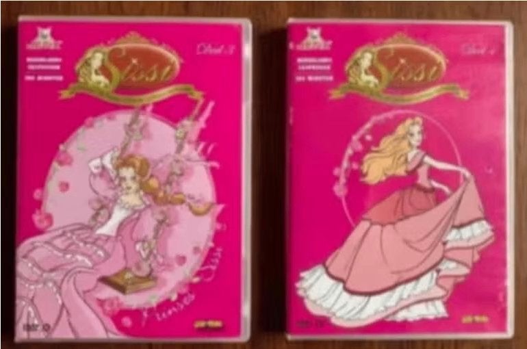 DVD Prinses Sissi deel 3 en 4; Jetix; 100 en 104 minuten, Alle leeftijden, Ophalen of Verzenden, Zo goed als nieuw, Tekenfilm
