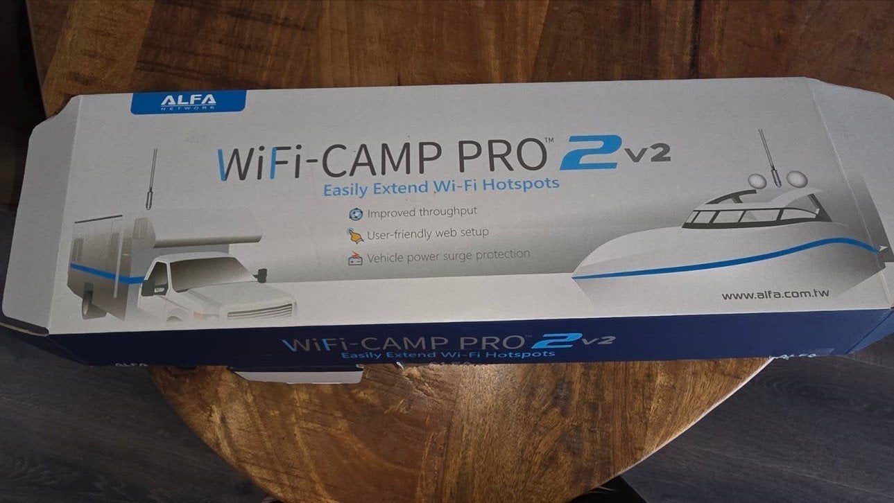 Alfa WiFi-CAMP PRO 2 v2 WiFi Hotspot Extender, Ophalen of Verzenden, Zo goed als nieuw, Router, Alfa Network