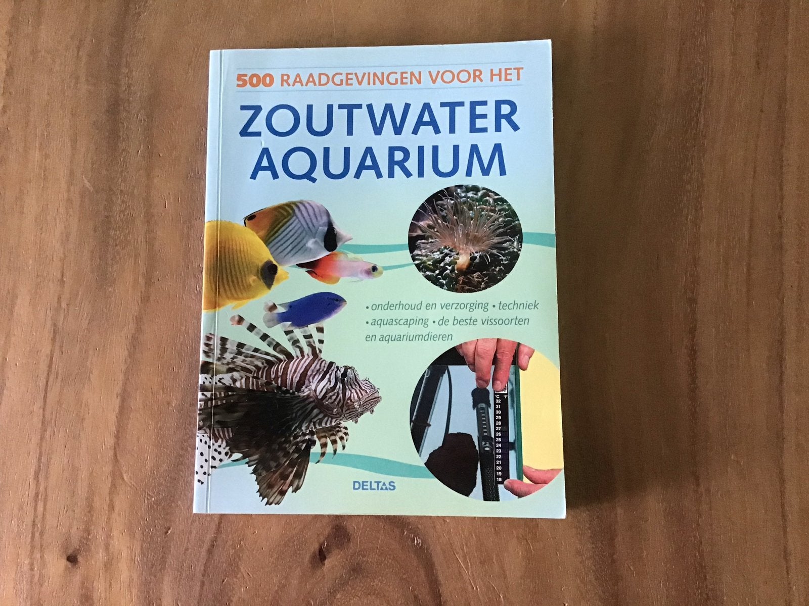 500 Raadgevingen voor het Zoutwater Aquarium, Verzenden, Zo goed als nieuw