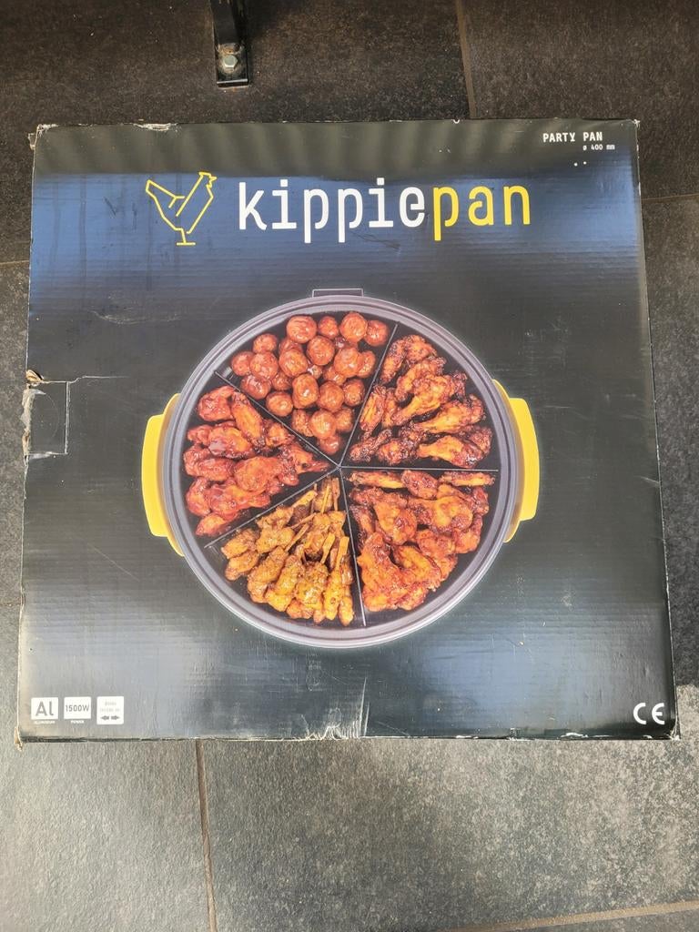 Kippiepan, Huis en Inrichting, Keuken | Potten en Pannen, Ophalen of Verzenden, Zo goed als nieuw, Overige materialen, Koekenpan of Braadpan