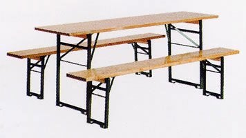 Picknick tafels / bier tafels / terrasverwarmer te huur, Ophalen, Zo goed als nieuw, Overige