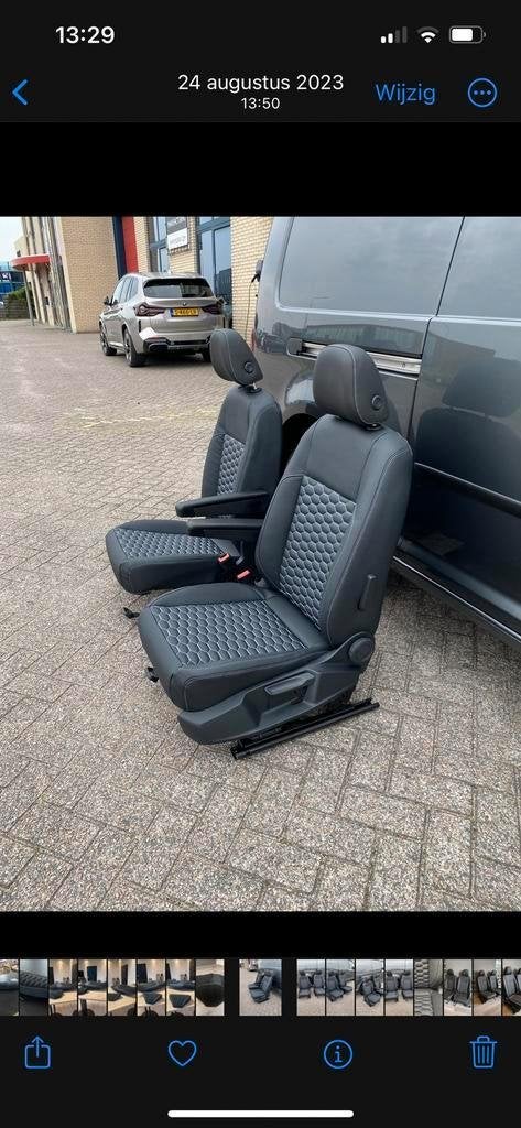 Volkswagen Caddy voorstoelen bestuurdersstoel +bijrijders, Niet ingevuld, Nieuw, Niet ingevuld, Ophalen