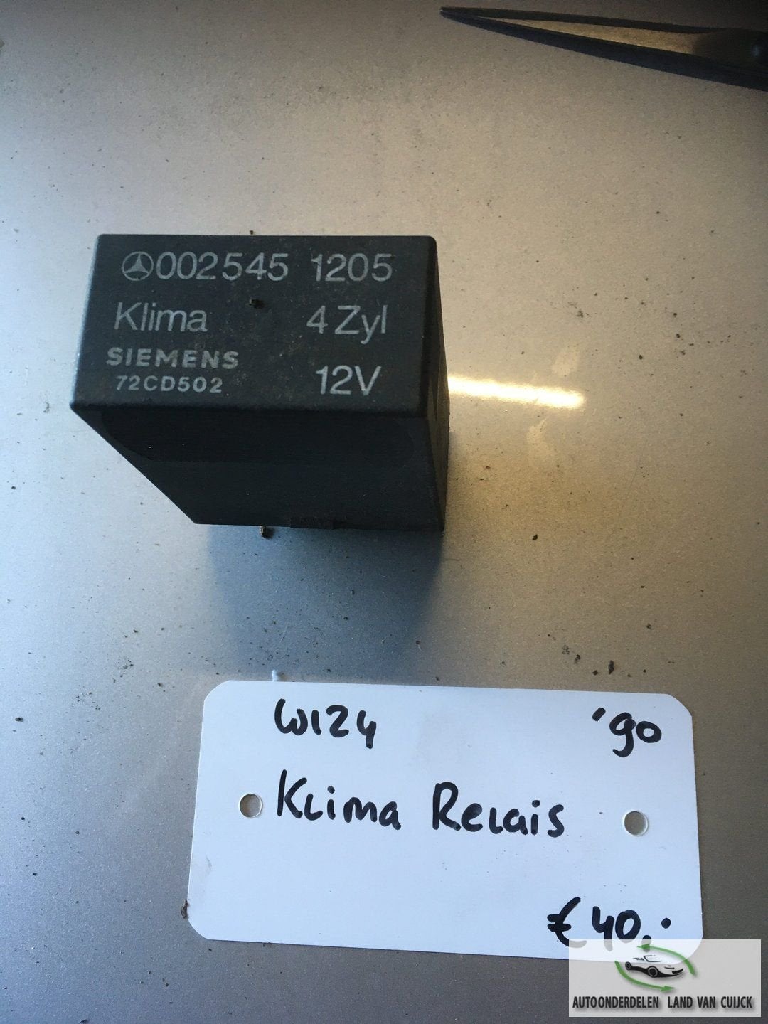 Mercedes w124 1990 Klima relais