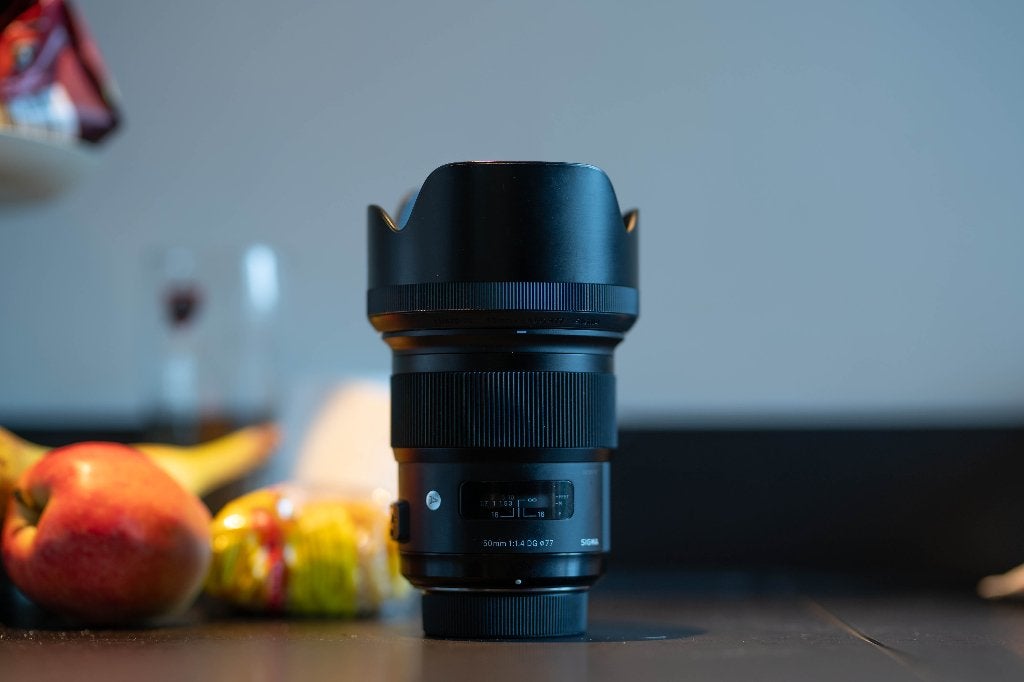 Sigma 50mm F/1.4 DG HSM Art ( NIKON FX ), Audio, Tv en Foto, Fotografie | Lenzen en Objectieven, Zo goed als nieuw, Standaardlens
