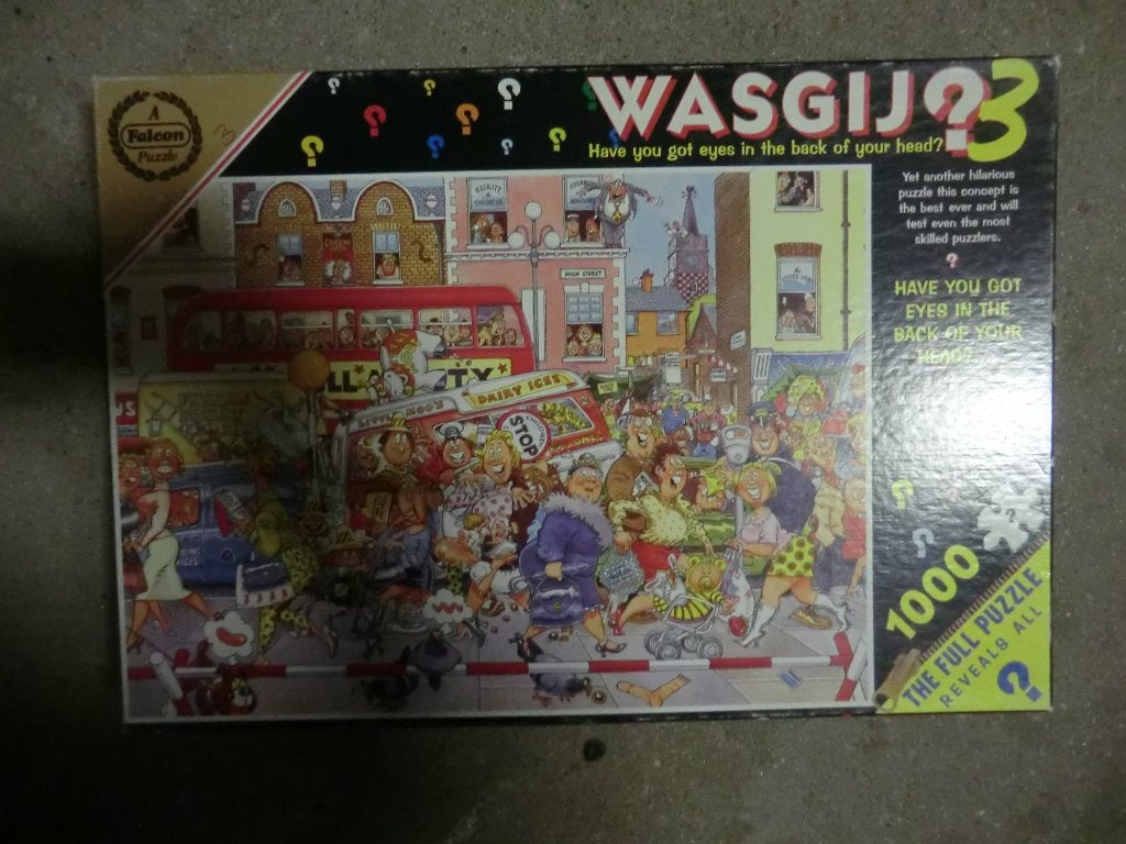 wasgij, Hobby en Vrije tijd, Ophalen, 500 t/m 1500 stukjes, Zo goed als nieuw