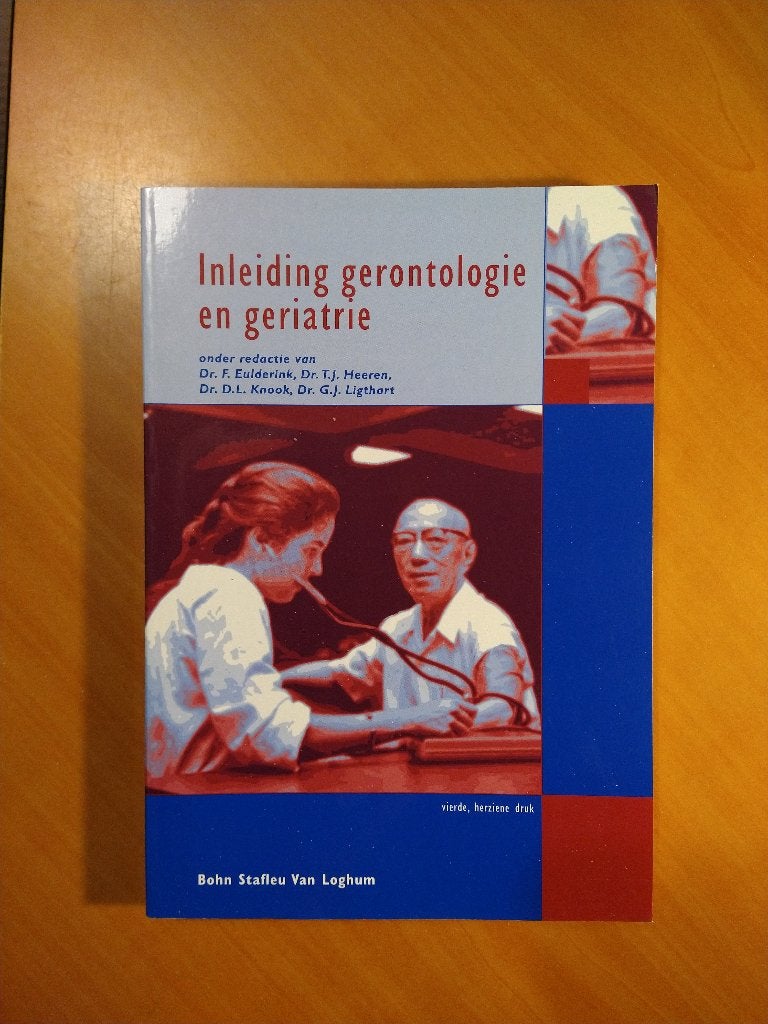 Inleiding gerontologie en geriatrie. Eulderink ea., Ophalen of Verzenden, Beta, Zo goed als nieuw, HBO