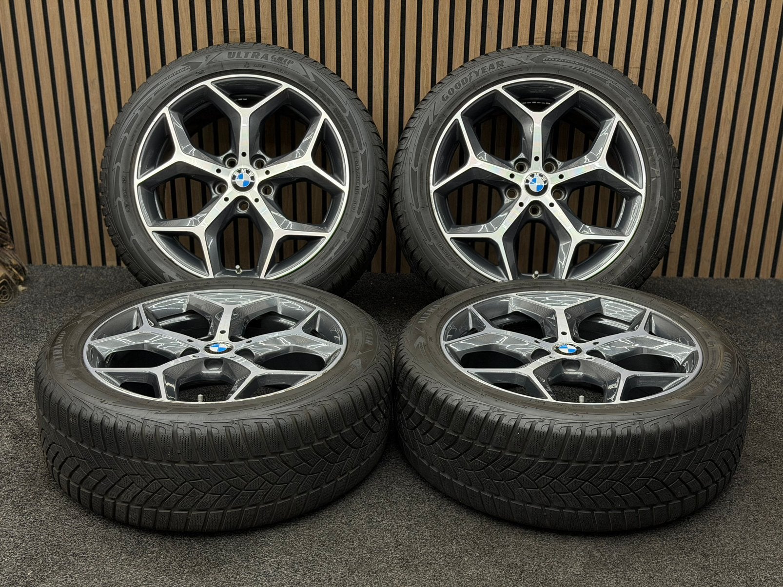 Originele 18 inch BMW X1 F48 X2 F39 569 5x112 Goodyear TPMS, Ophalen, 18 inch, ., Banden en Velgen