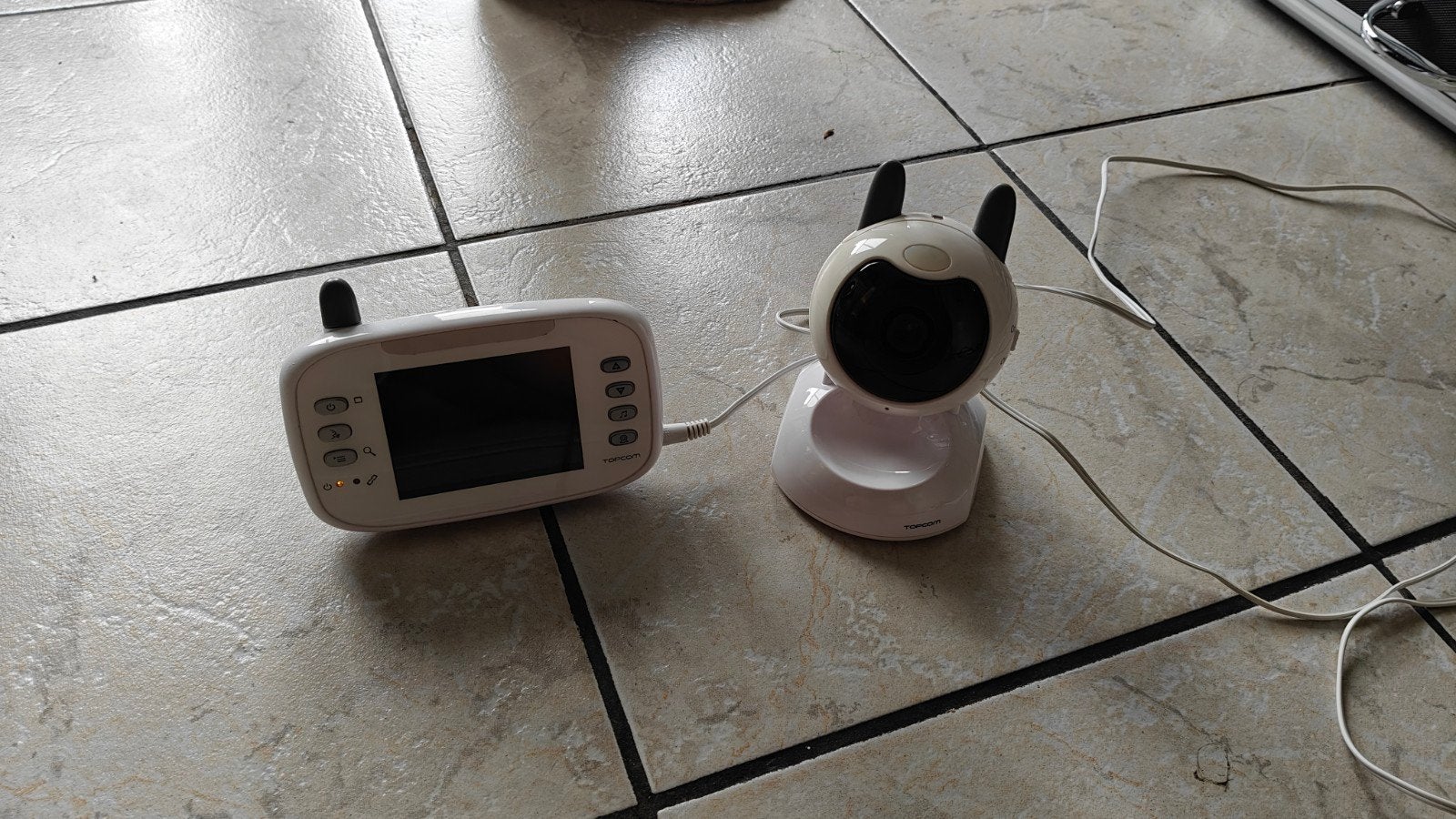 Topcom Babysense 200 babyfoon met camera, Ophalen, Gebruikt, Camera