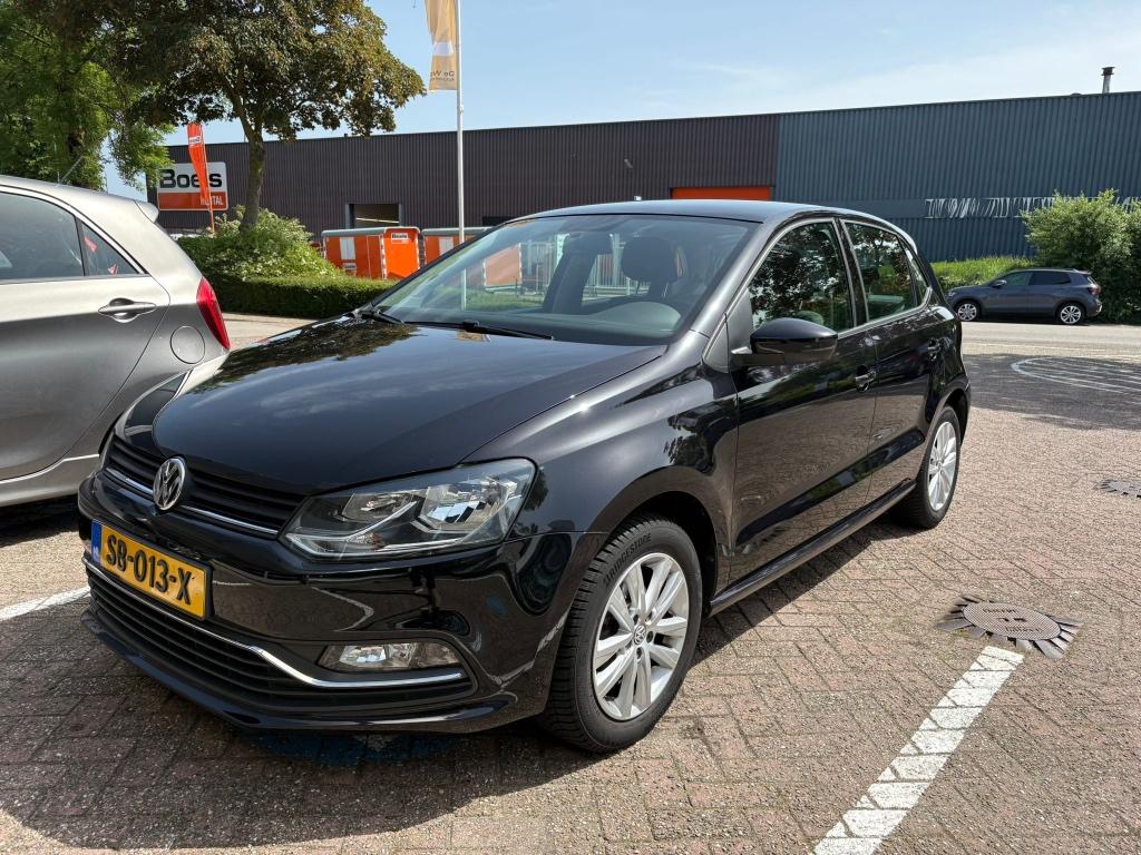 Volkswagen Polo 1.2 TSI 66KW 2016 Zwart, Auto's, Volkswagen, Particulier, Polo, ABS, Airbags, Airconditioning, Bluetooth, Centrale vergrendeling