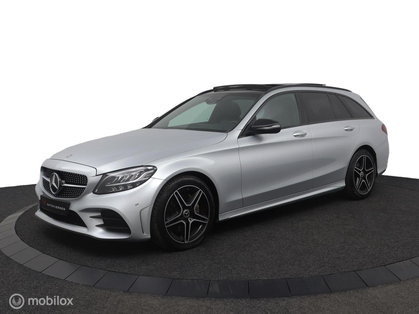 Mercedes C-klasse Estate 180 Business Solution AMG | Pano |, Auto's, Automaat, 1430 kg, 750 kg, 5 stoelen