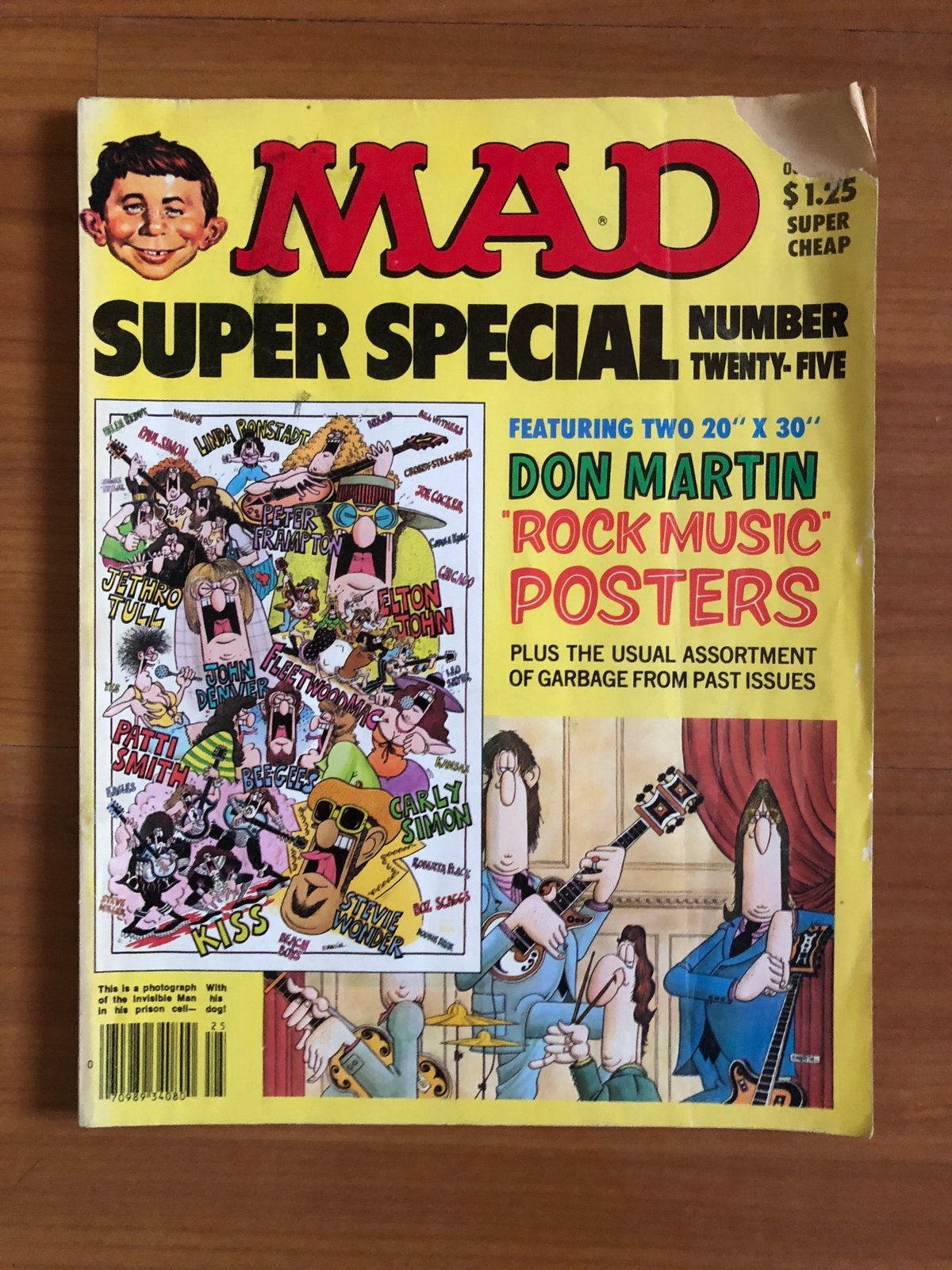 Mad stripblad super special nr 25 (Engelstalig), Eén comic, Ophalen of Verzenden, Gelezen, Amerika