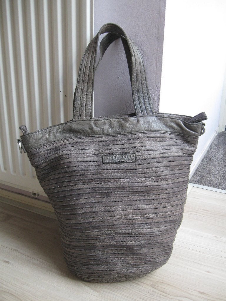 LIEBESKIND grote grijze shopper goede staat, Ophalen of Verzenden, Zo goed als nieuw, Grijs, Shopper
