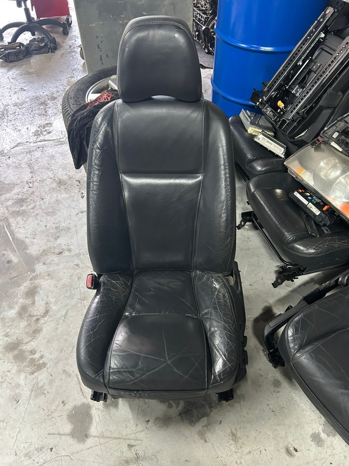 Bekleding set Volvo XC90 zwart leder, Auto-onderdelen, Ophalen, Gebruikt, Volvo