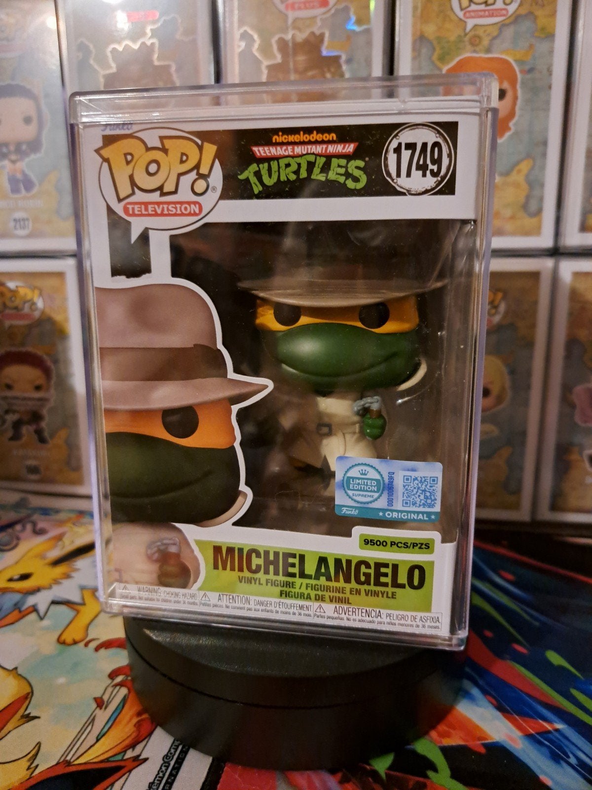 Funko TMNT Pop! Television Michelangeli 1749, Info@dvlpops.com, Nieuw, Ophalen of Verzenden, FUNKO LLC