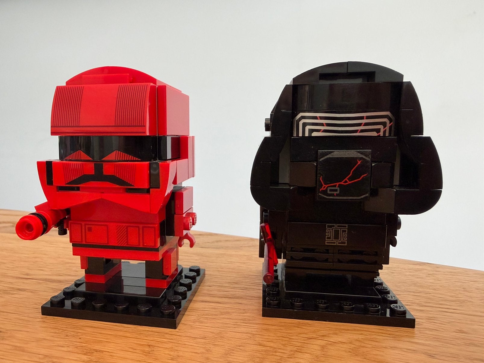 LEGO Brickheadz 75232 Kylo Ren en Sith Trooper, Star Wars, Ophalen of Verzenden, Zo goed als nieuw, Inclusief instructies