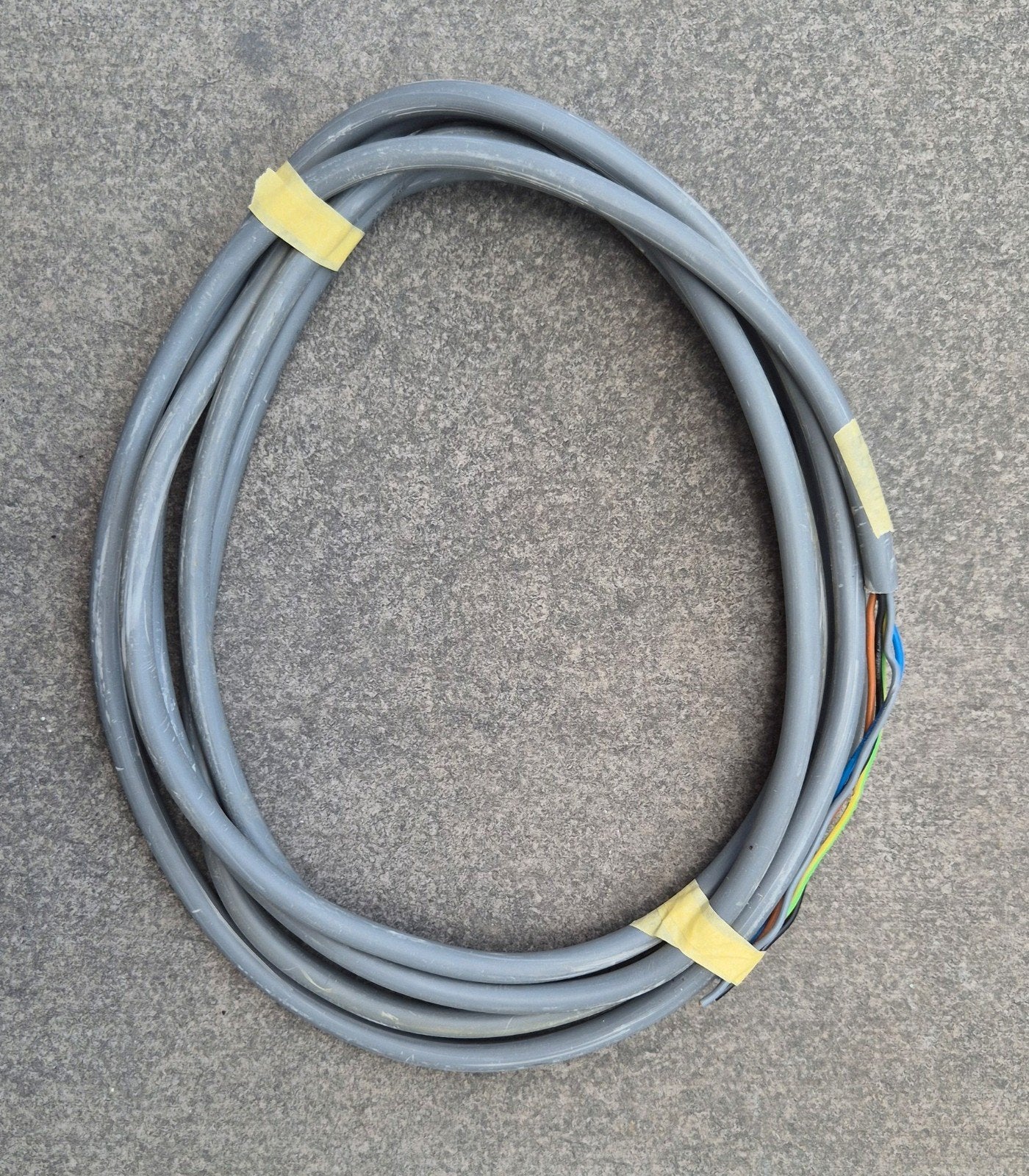 Waskönig+Walter KEMA-KEUR YMvK 5G4 (5x4 mm2) kabel 5,8 meter, Doe-het-zelf en Verbouw, Elektra en Kabels, Ophalen of Verzenden
