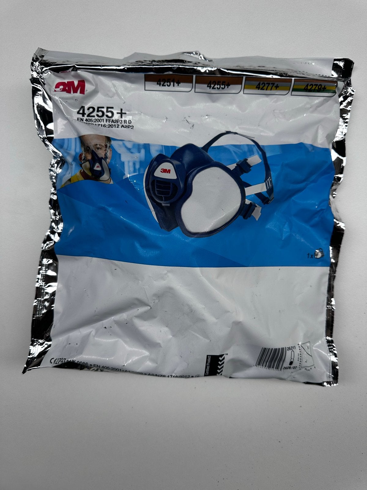3M 4255+ Halfgelaatsmasker - Nieuw in verpakking, Doe-het-zelf en Verbouw, Ophalen of Verzenden, Nieuw, Halfgelaatsmaskers