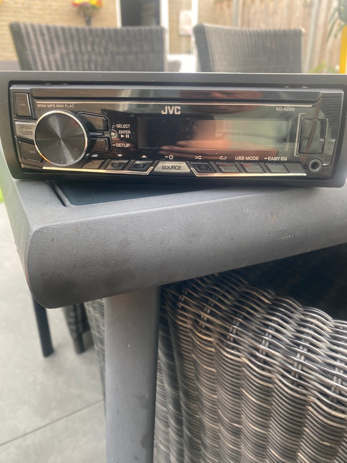 Auto radio Jvc Kd X 220 usb Bluetooth 50 euro, Ophalen of Verzenden, Zo goed als nieuw