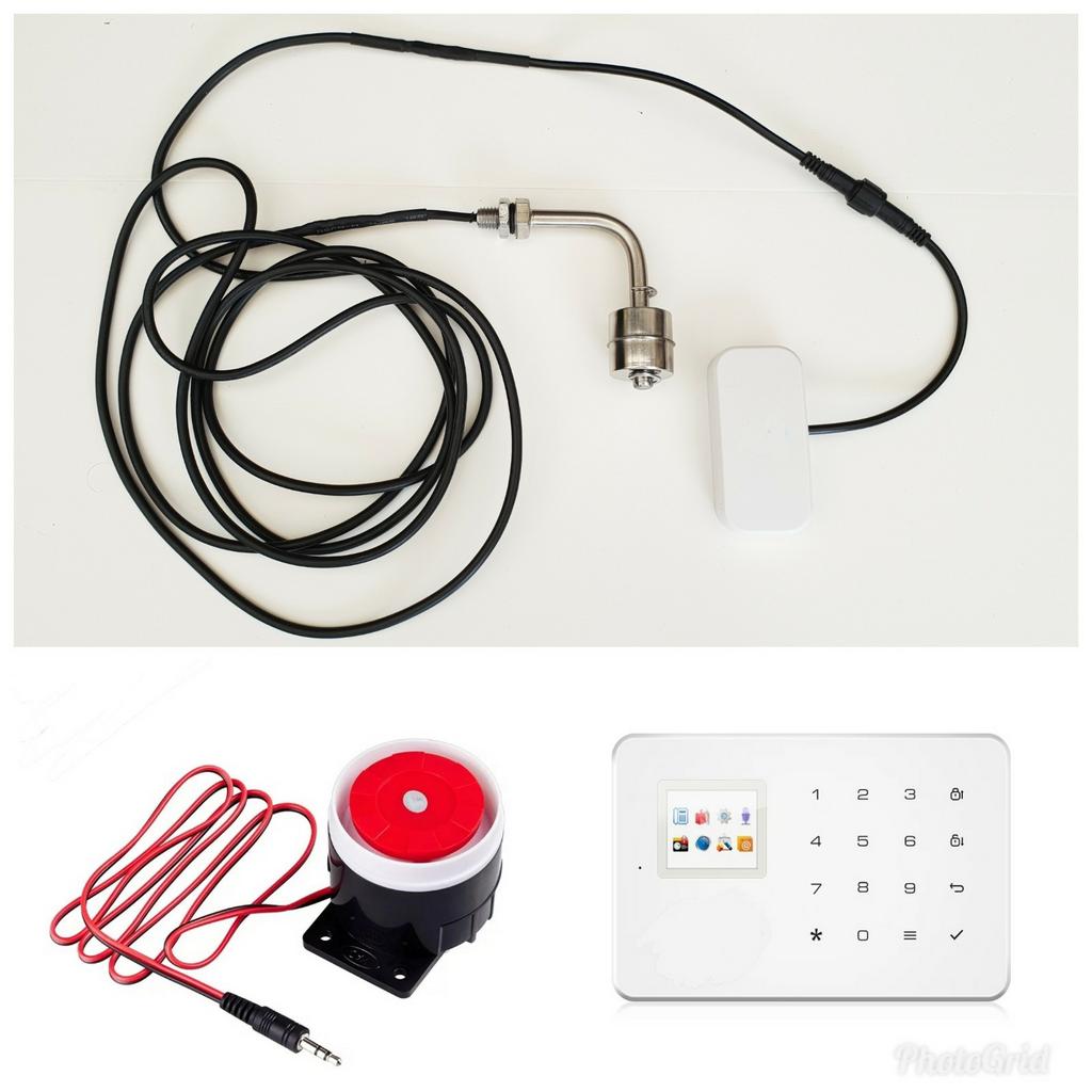 T.k. Koi vis vijver waterniveau beveiliging alarm gsm draadl, Ophalen of Verzenden, Nieuw