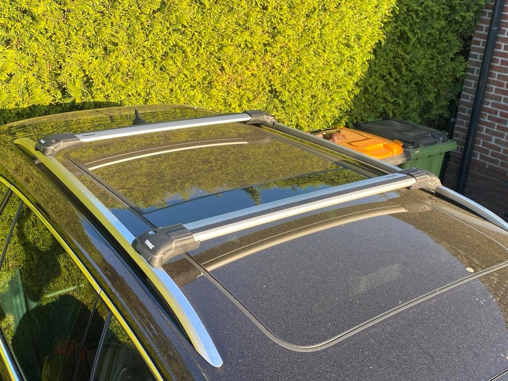 Thule dakdragers Tiguan Allspace Skoda Kodiaq Seat Teracco, Auto diversen, Dakdragers, Ophalen, Zo goed als nieuw