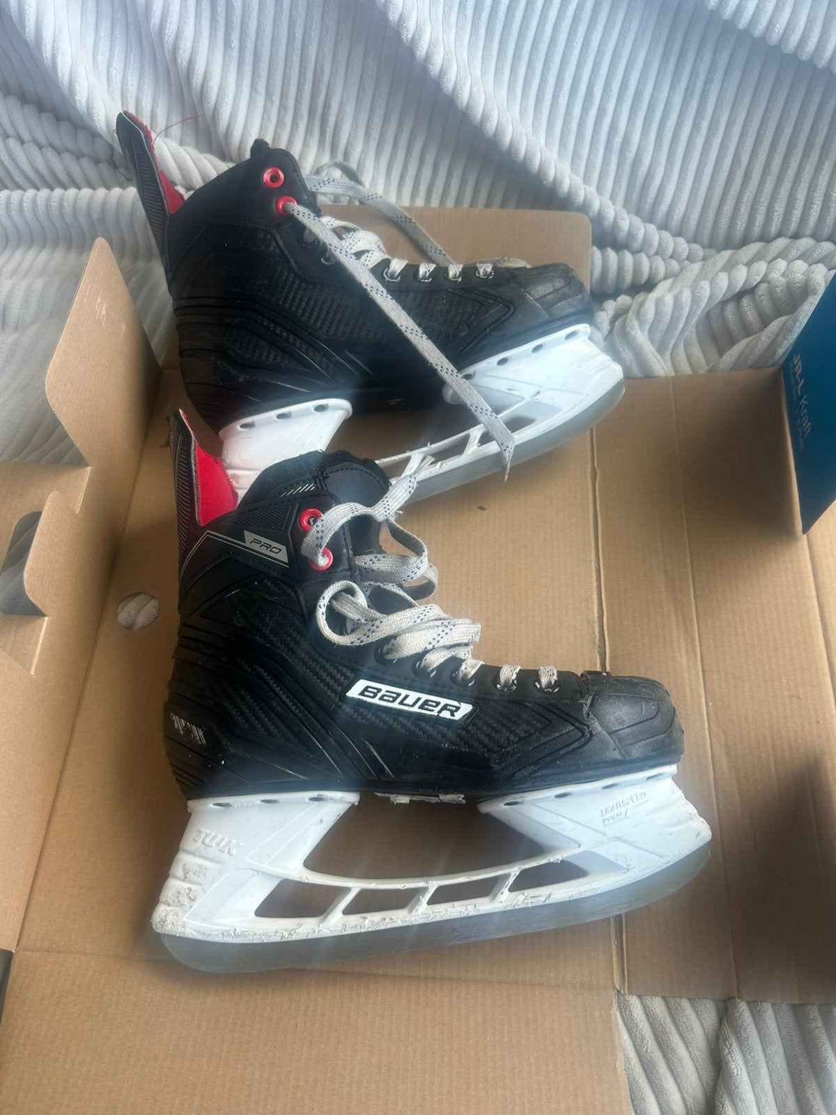 Bauer Pro ijshockey schaatsen, Ophalen of Verzenden, Gebruikt, Schaatsen