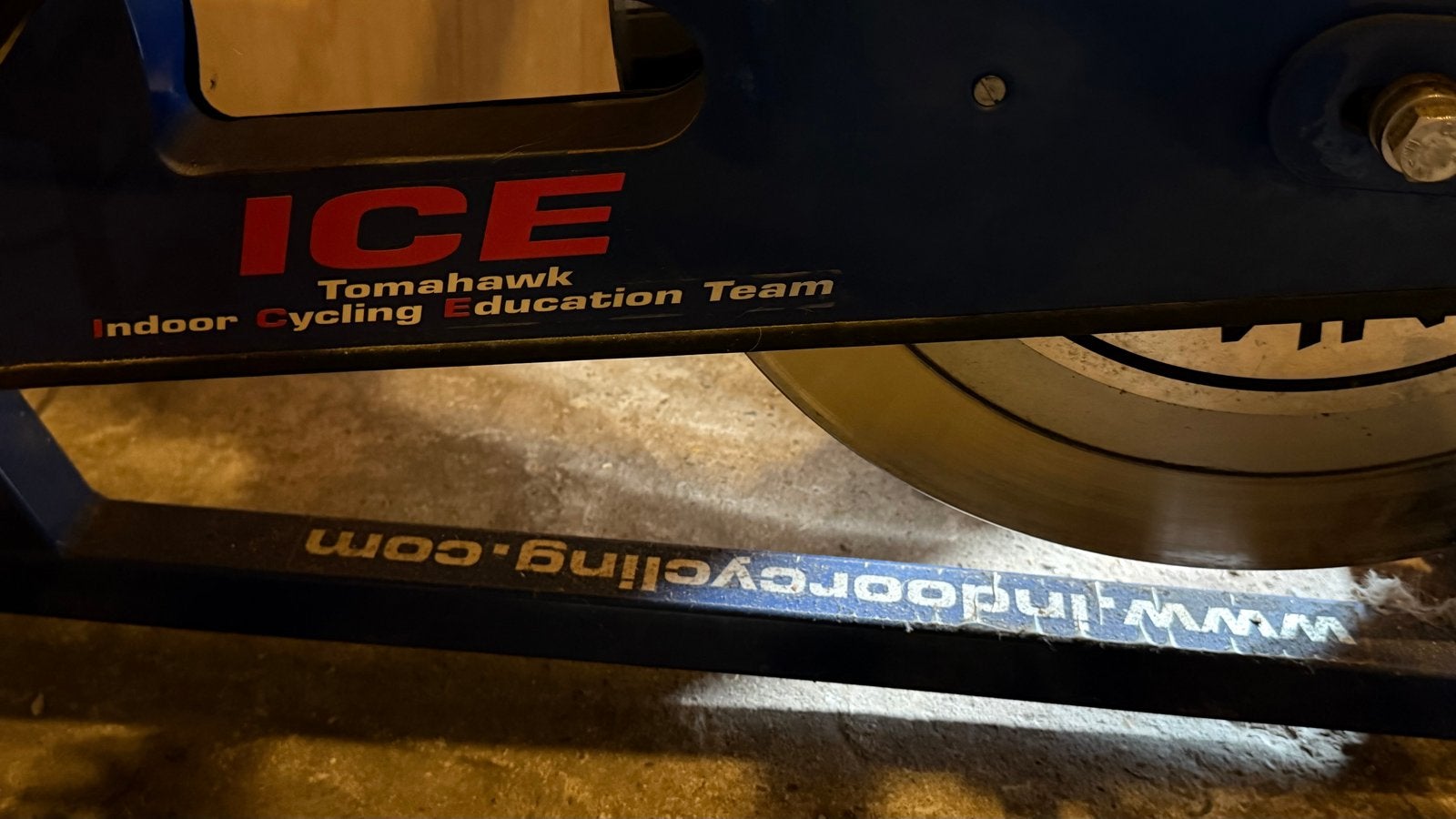 Tomahawk ICE Spinningfiets - Cytech GmbH, Ophalen, Gebruikt, Spinningfiets, Metaal