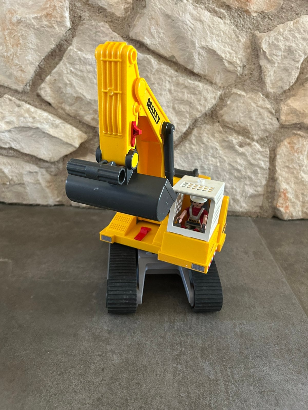 Playmobil 4039 mega graafmachine bouwplaats, Ophalen of Verzenden, Zo goed als nieuw